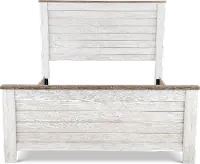 Millhaven Whitewash Twin Bed