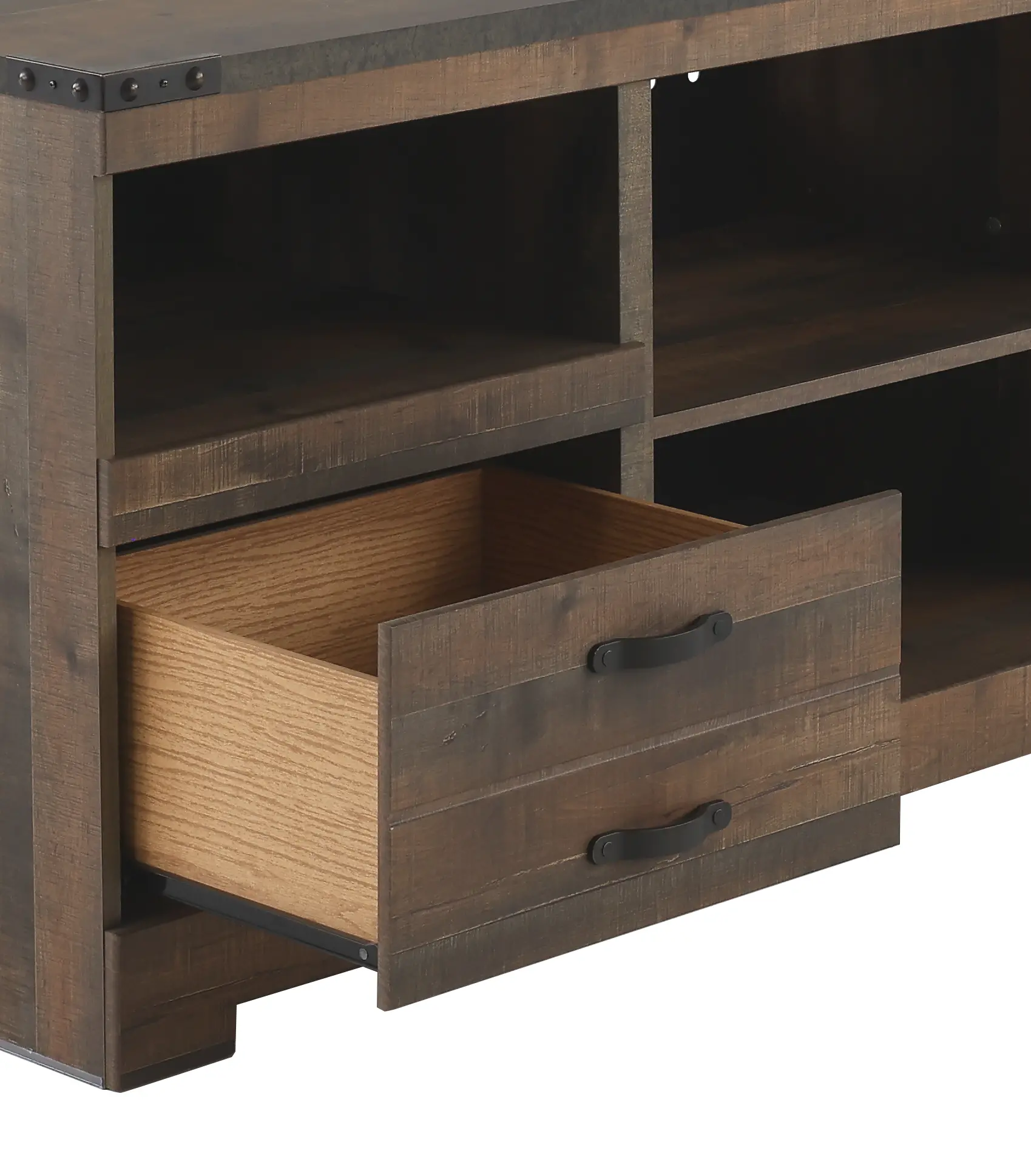 Trinell Rustic Gray 64  TV Stand-6
