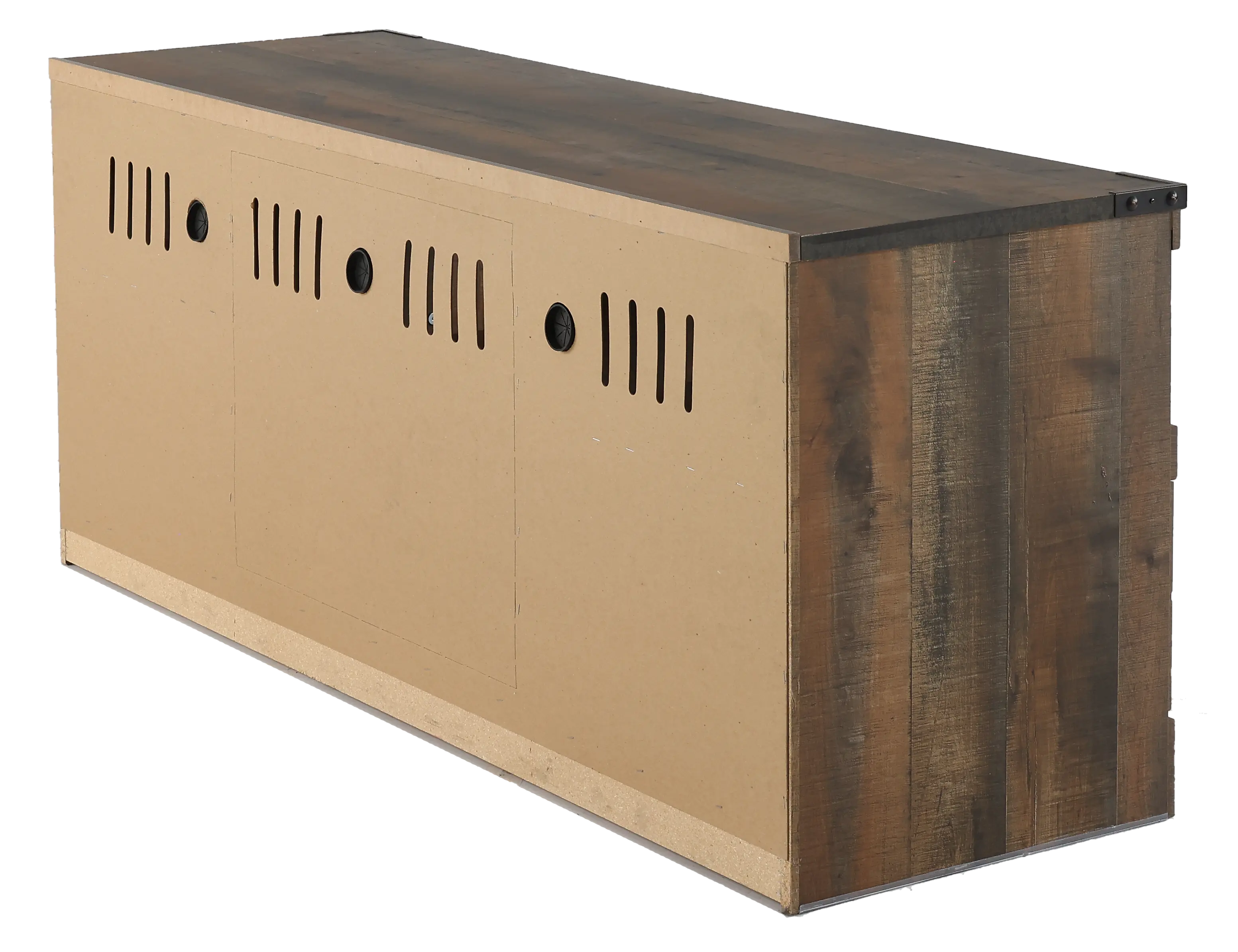 Trinell Rustic Gray 64  TV Stand-8