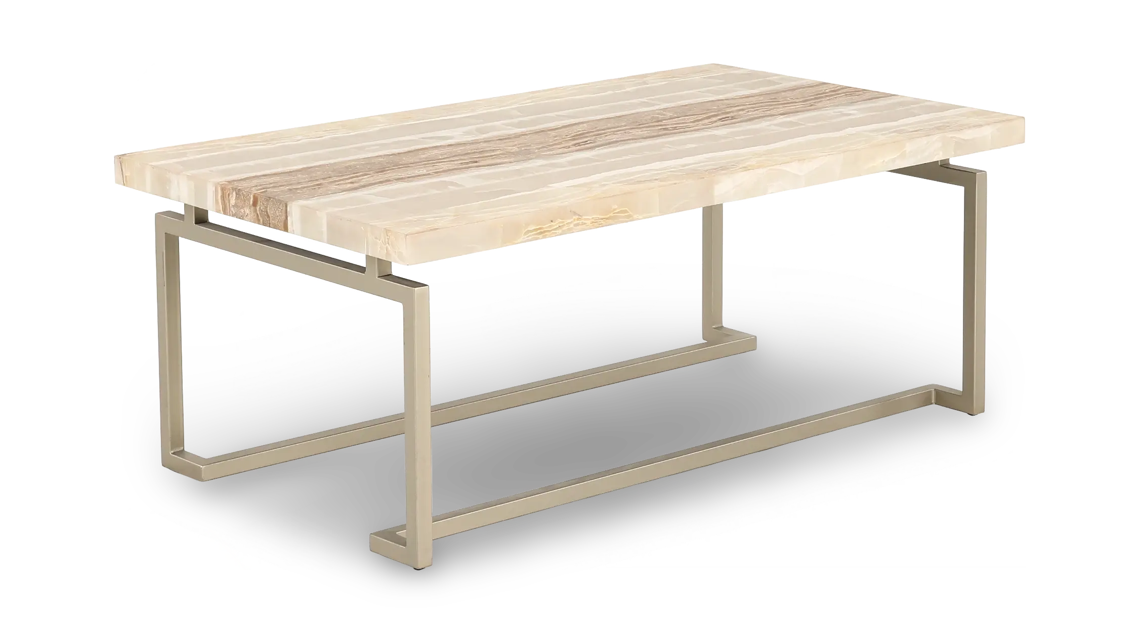 Spectrum Onyx and Gold Coffee Table-1