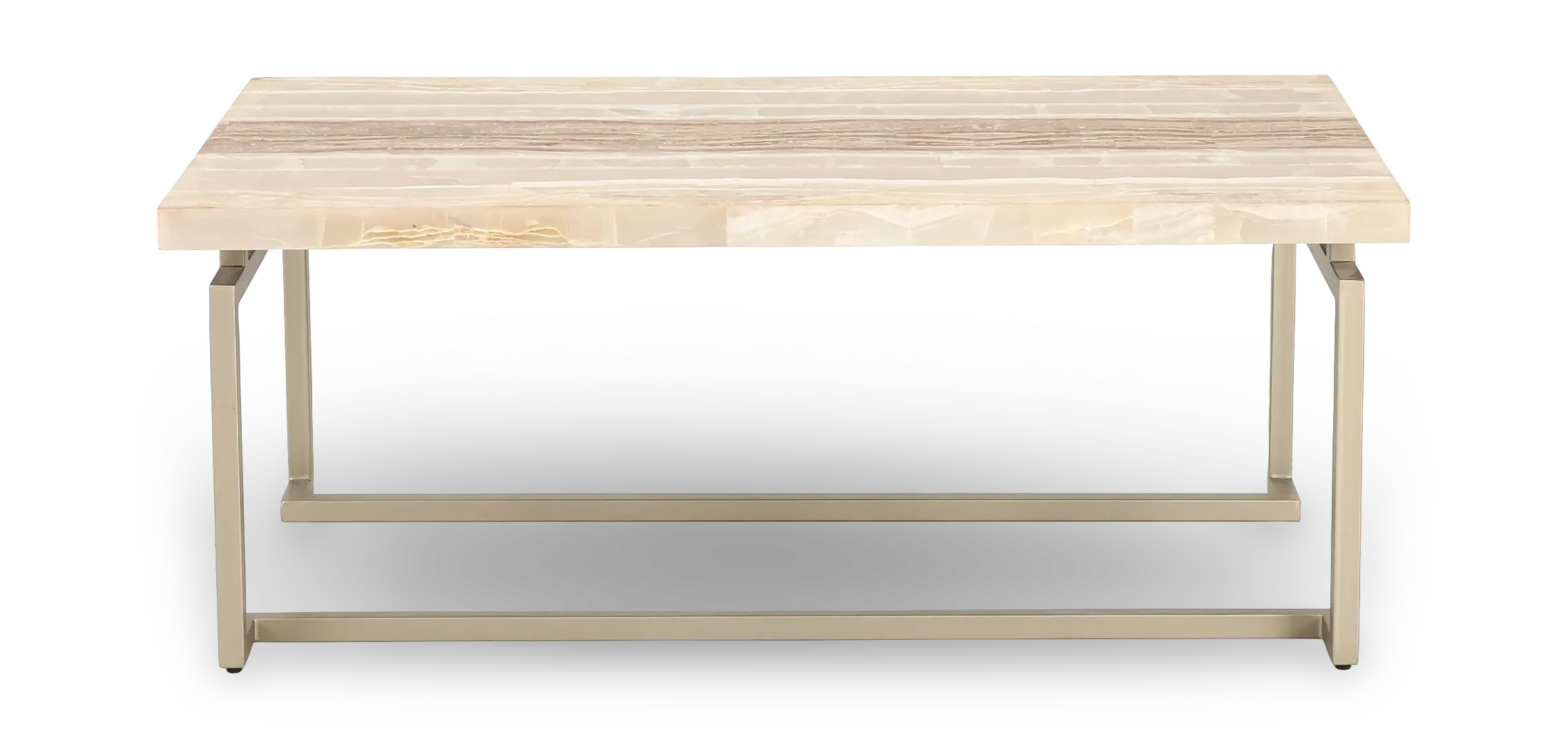 Spectrum Onyx and Gold Coffee Table-4
