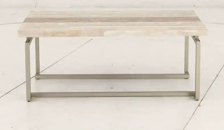 Spectrum Onyx and Gold Coffee Table-8