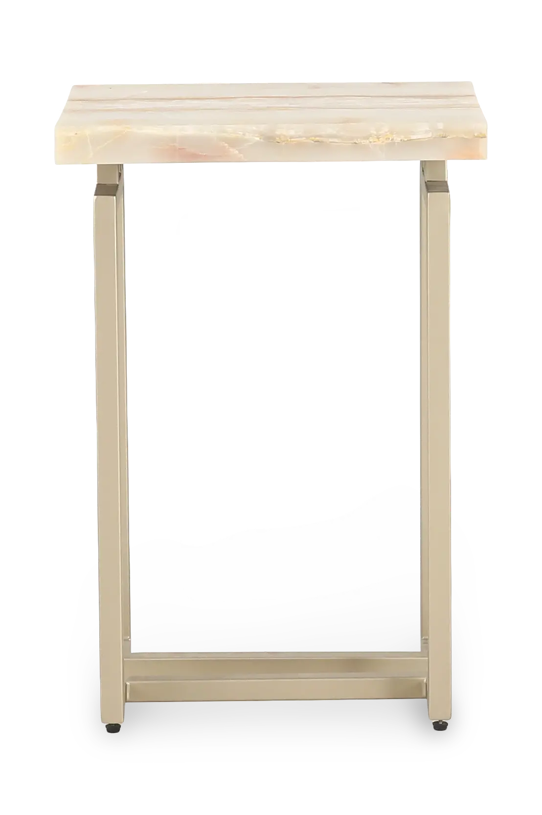 Spectrum Onyx and Gold Side Table-5