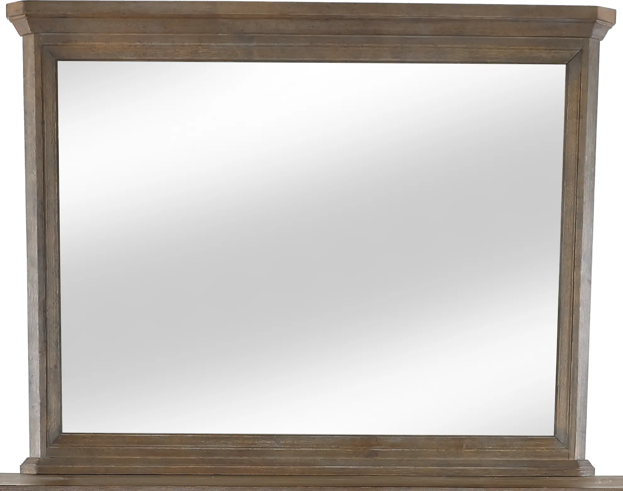 823-BR52/MIRROR Artisan Prairie Aged Oak Mirror-4