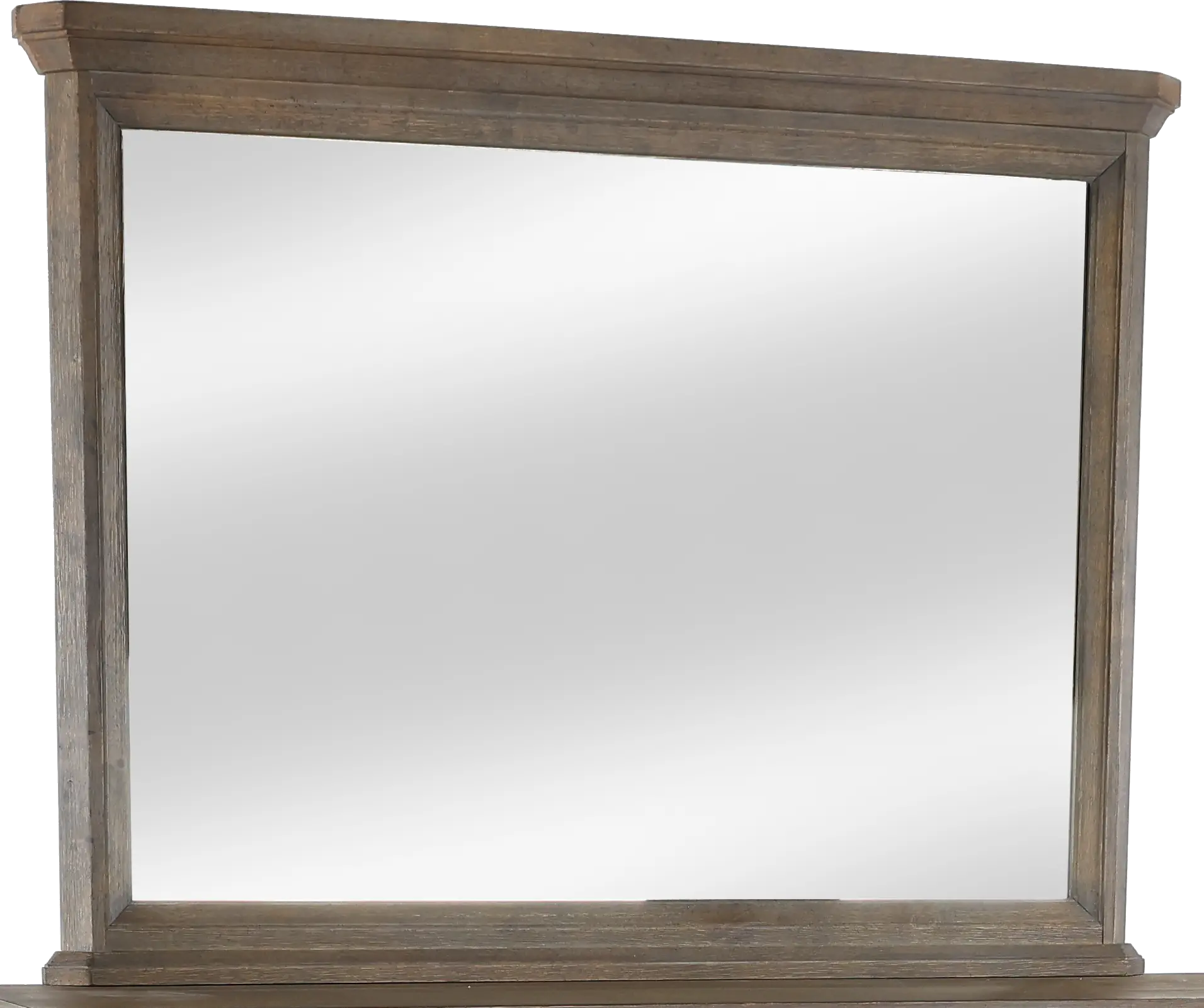 823-BR52/MIRROR Artisan Prairie Aged Oak Mirror-6