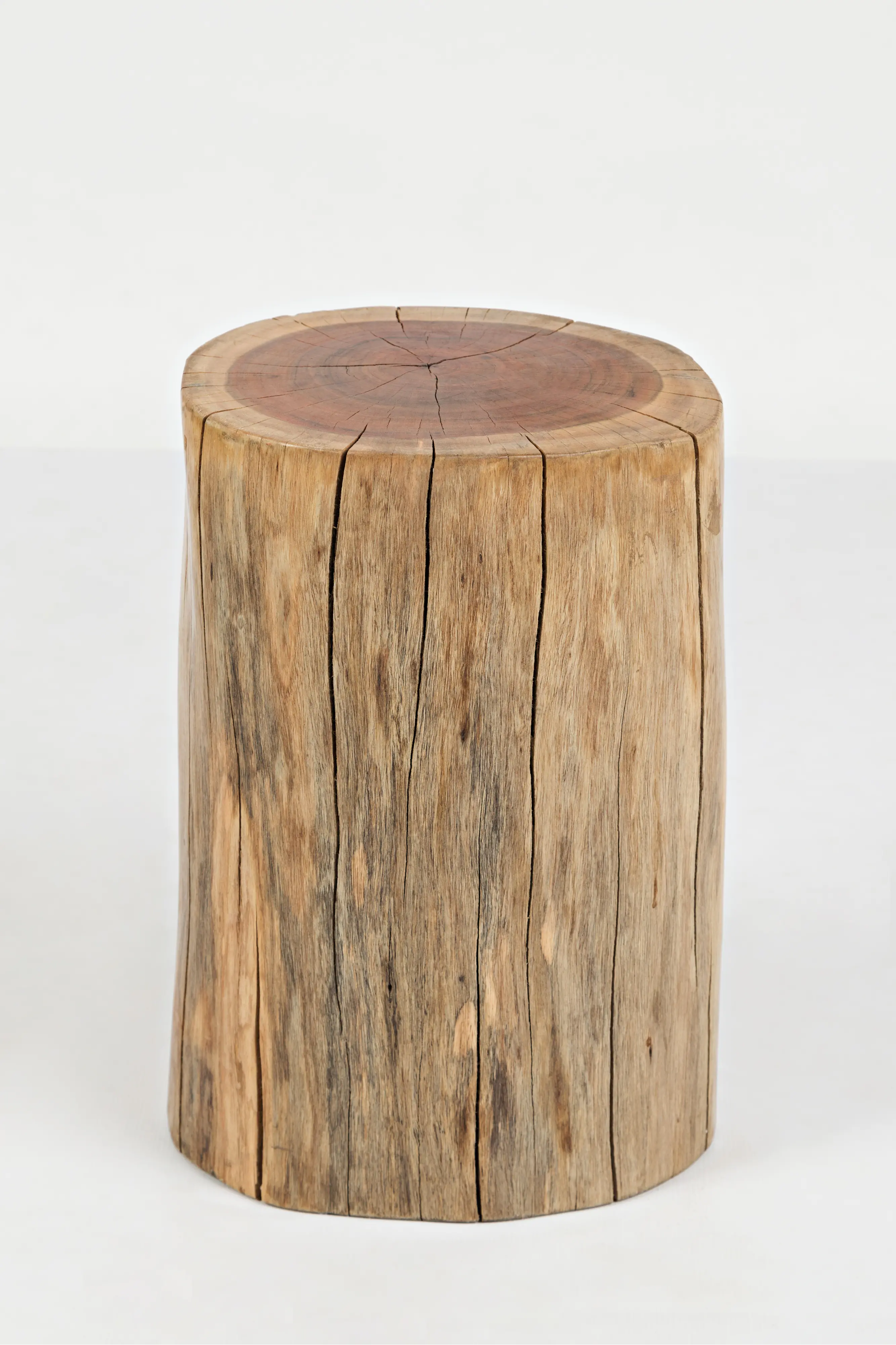 Hardwood Stump Accent Table - Global Archive-2