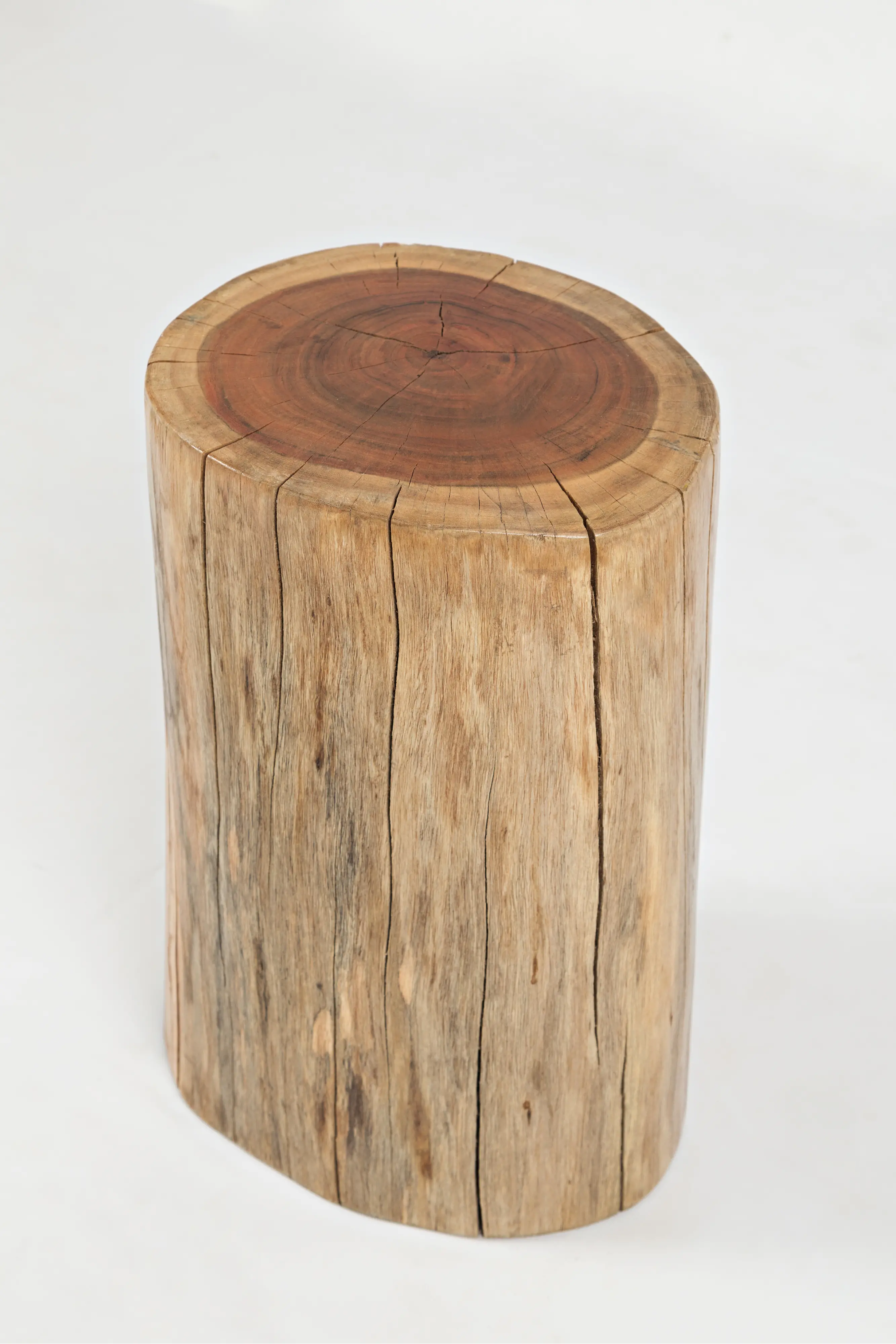Hardwood Stump Accent Table - Global Archive-3