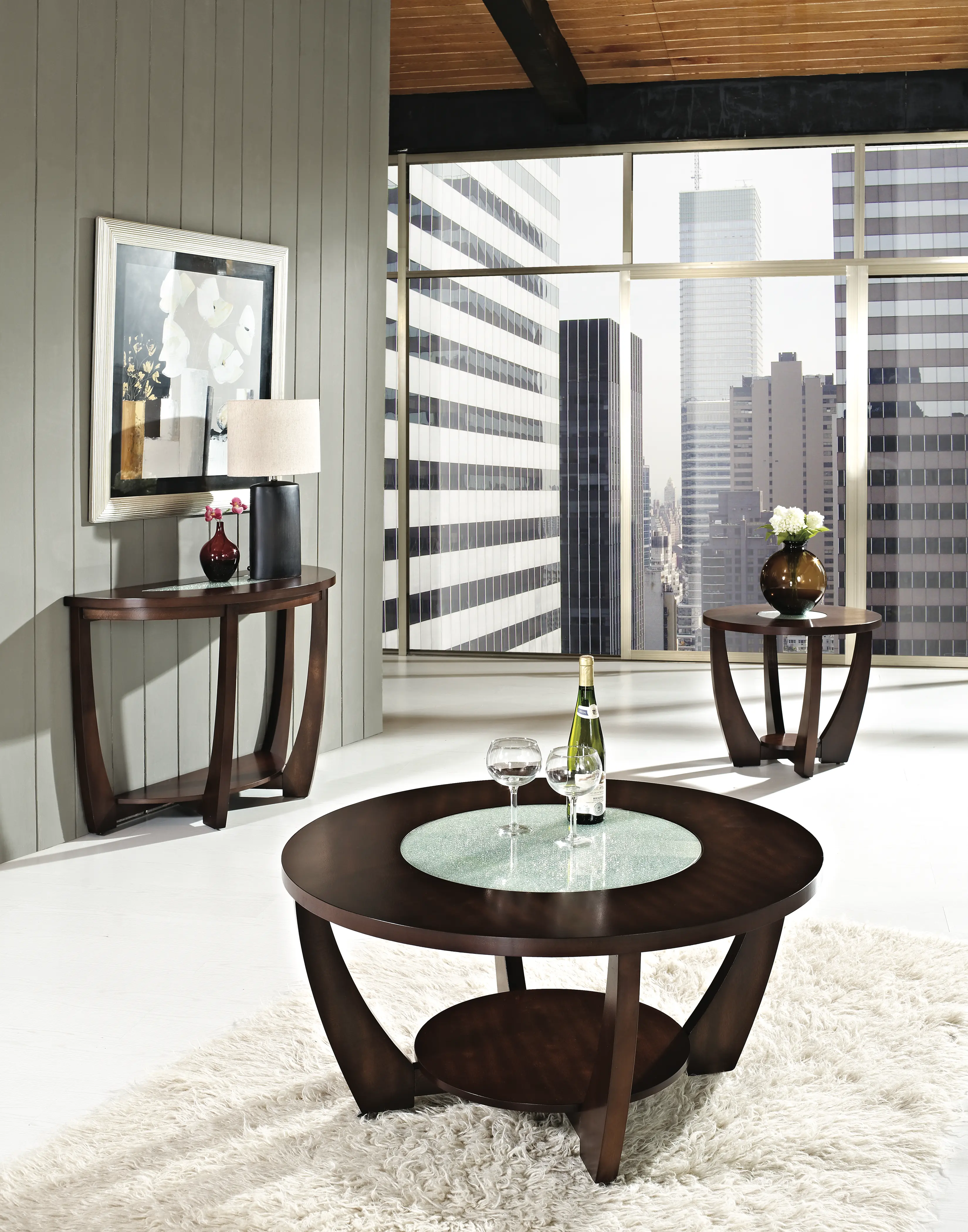 Rafael Brown Coffee Table-10