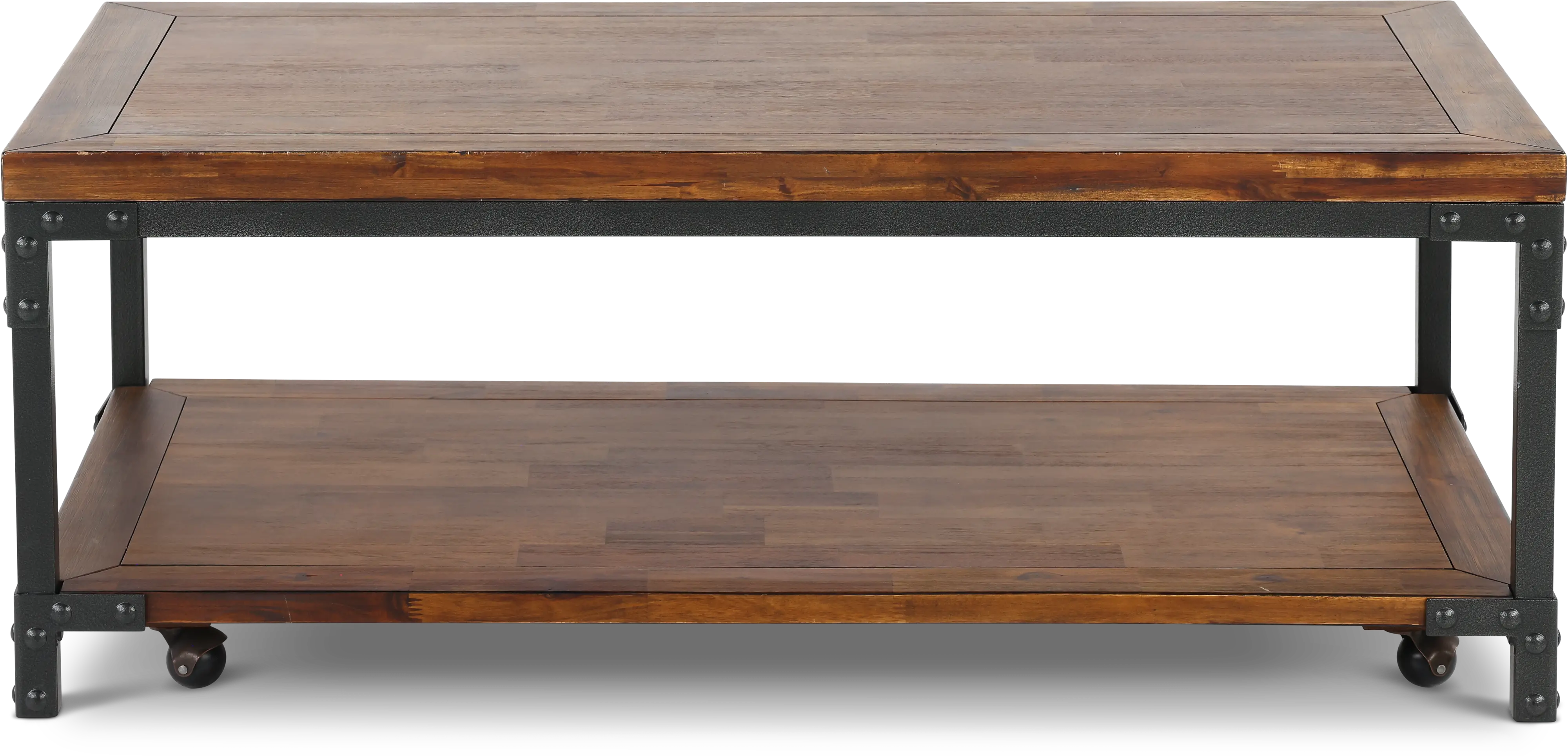 Lantana Honey Brown Coffee Table-1