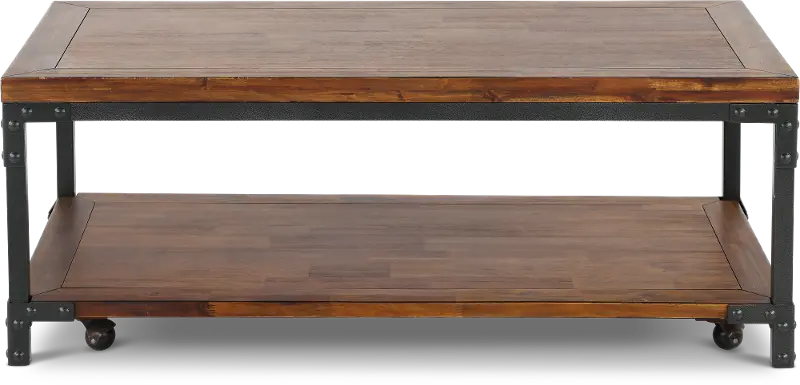 Lantana Honey Brown Coffee Table