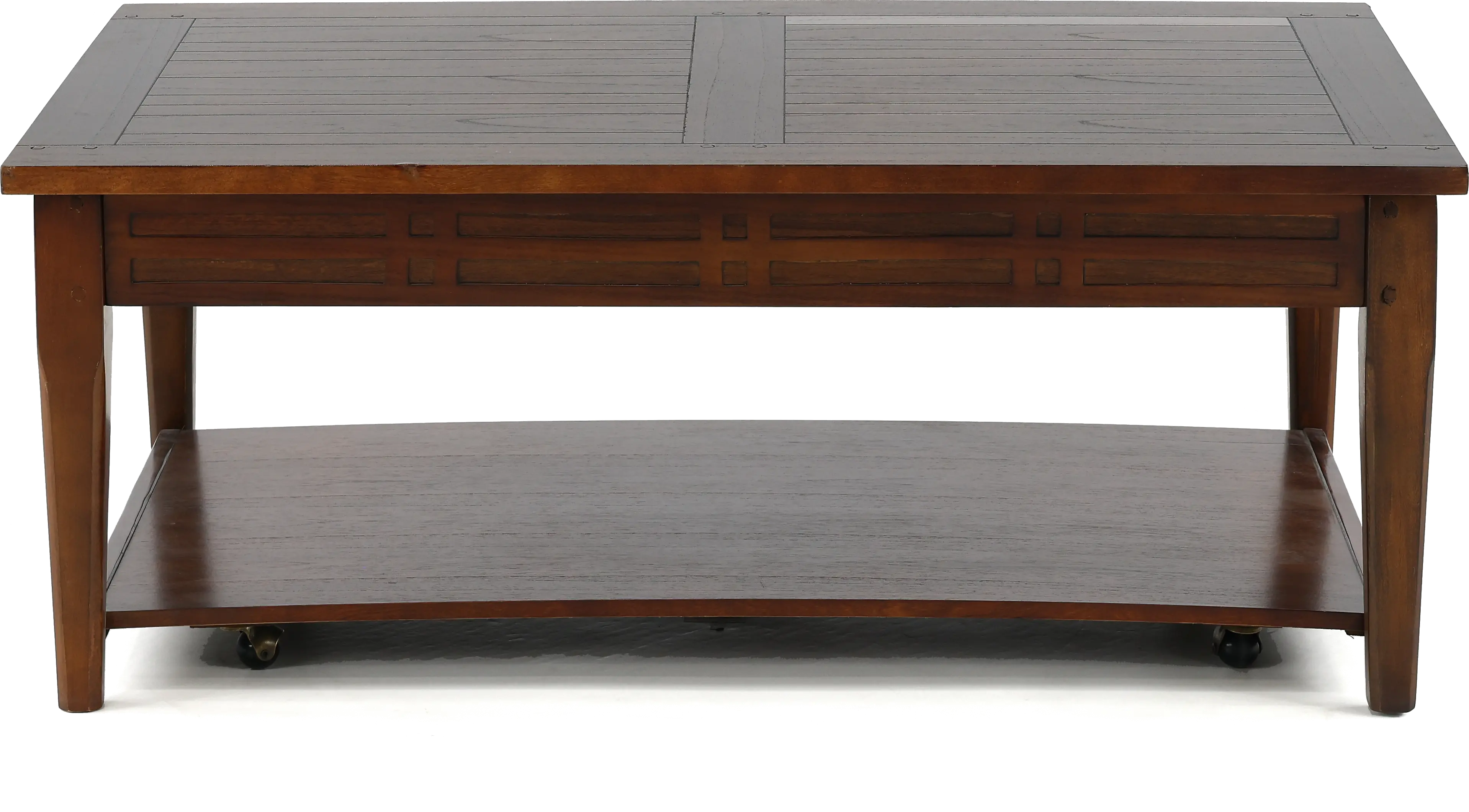 Crestline Dark Brown Lift Top Coffee Table-1