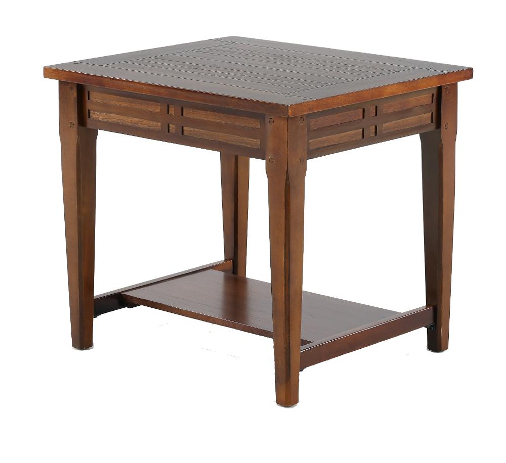 Crestline Dark Brown End Table