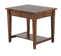 Crestline Dark Brown End Table