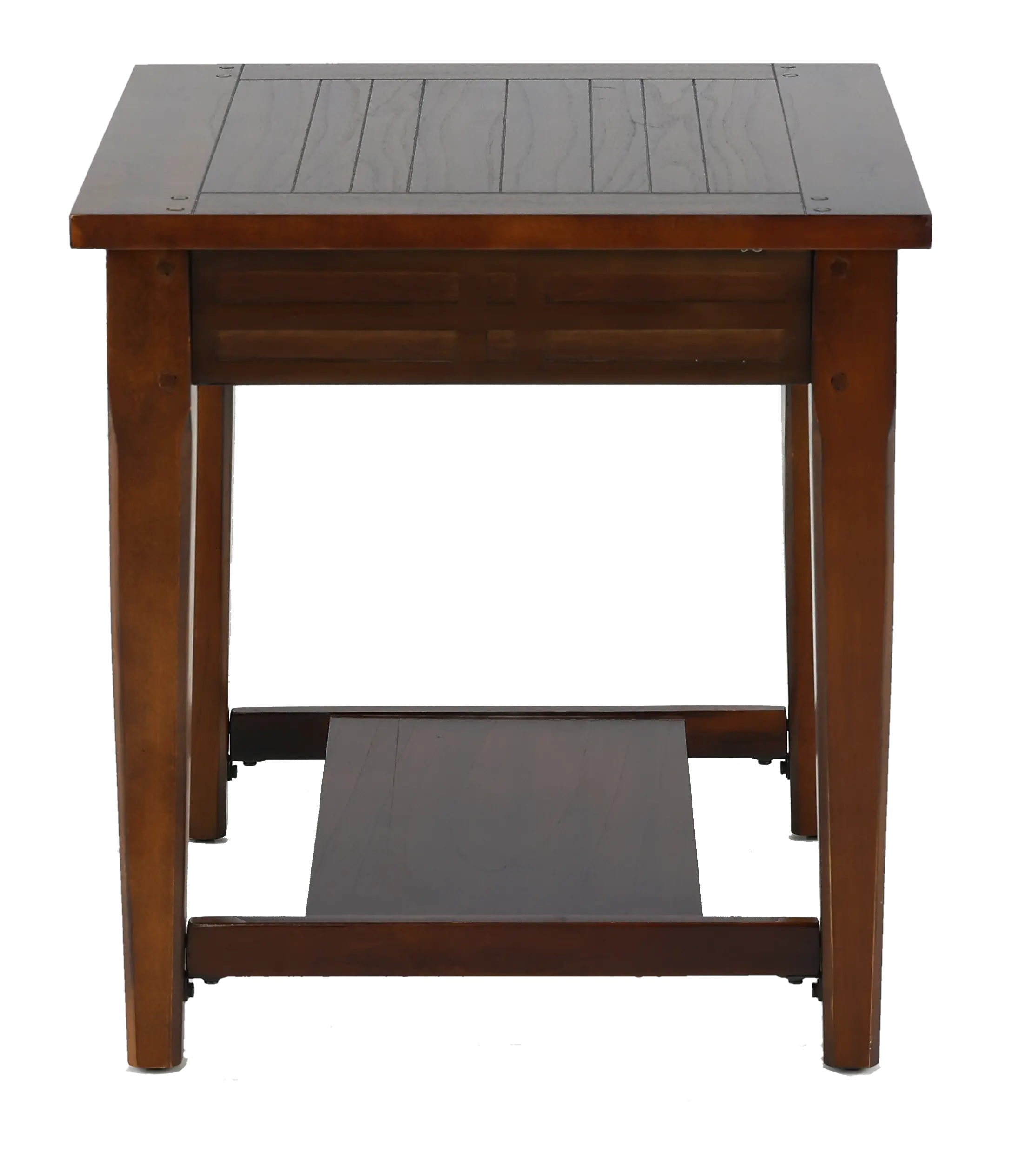 Crestline Dark Brown End Table-4