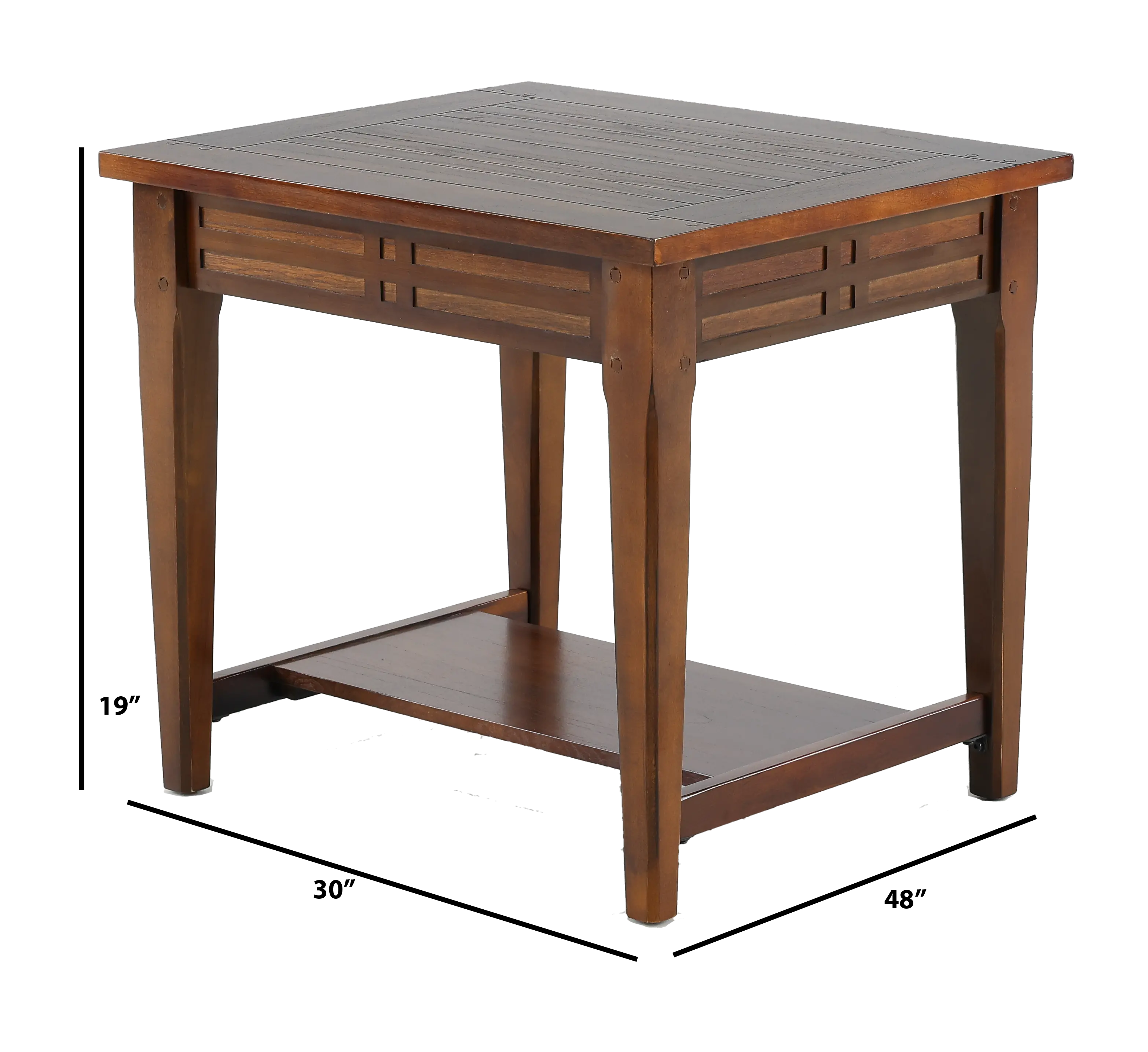 Crestline Dark Brown End Table-3