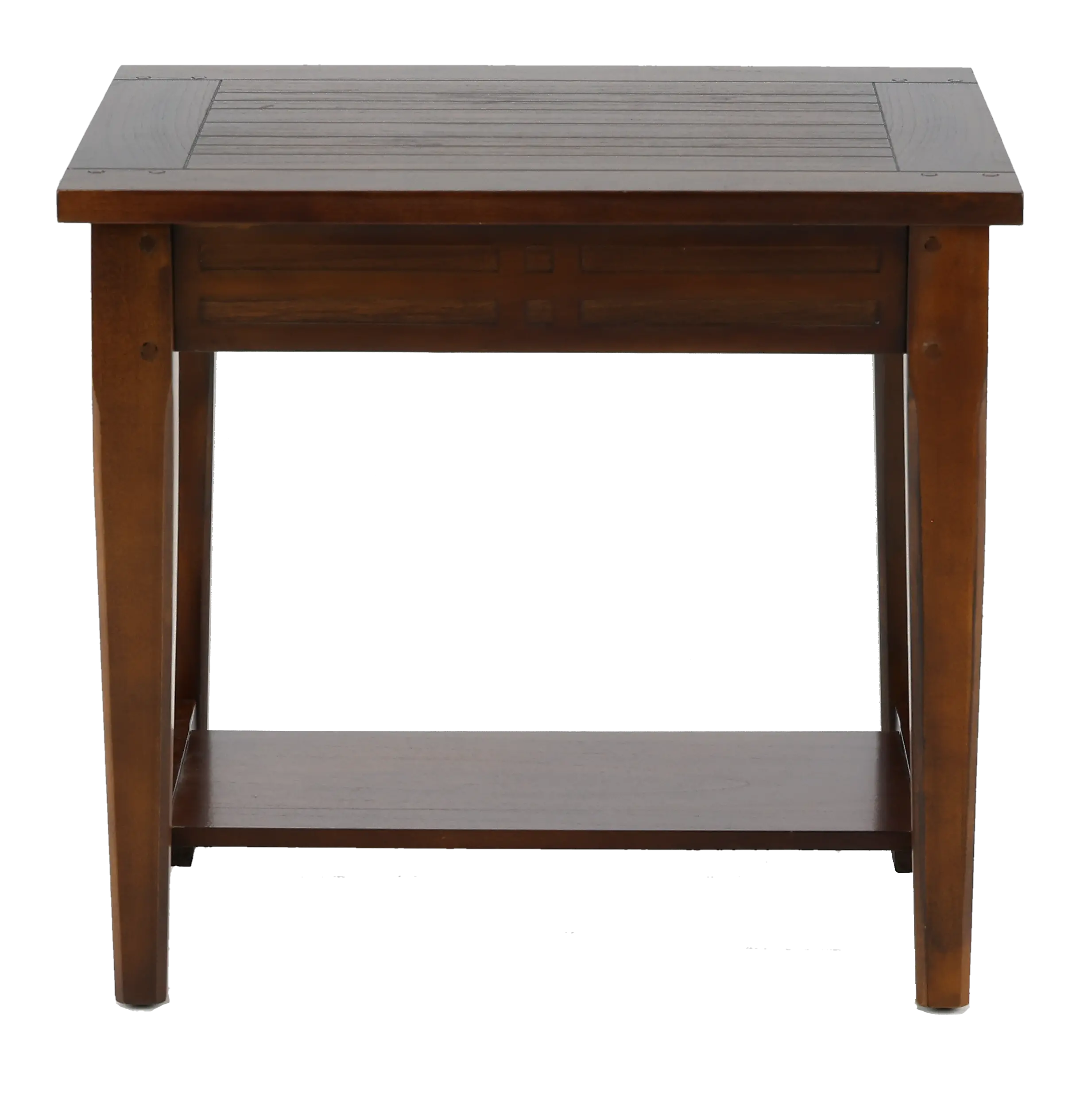 Crestline Dark Brown End Table-5