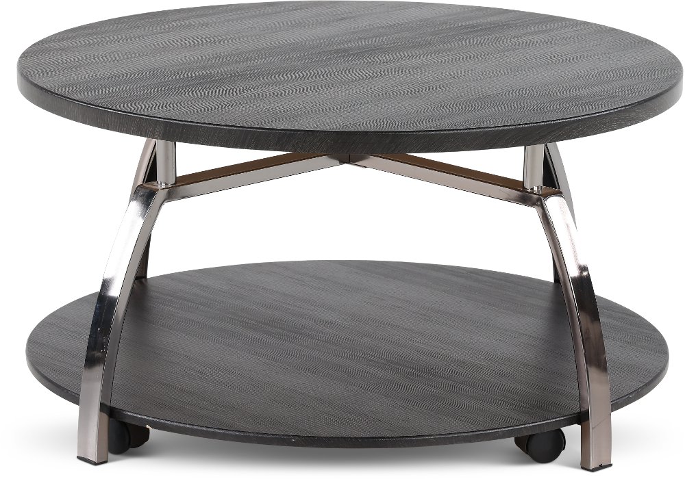 Coham Contemporary Black Coffee Table