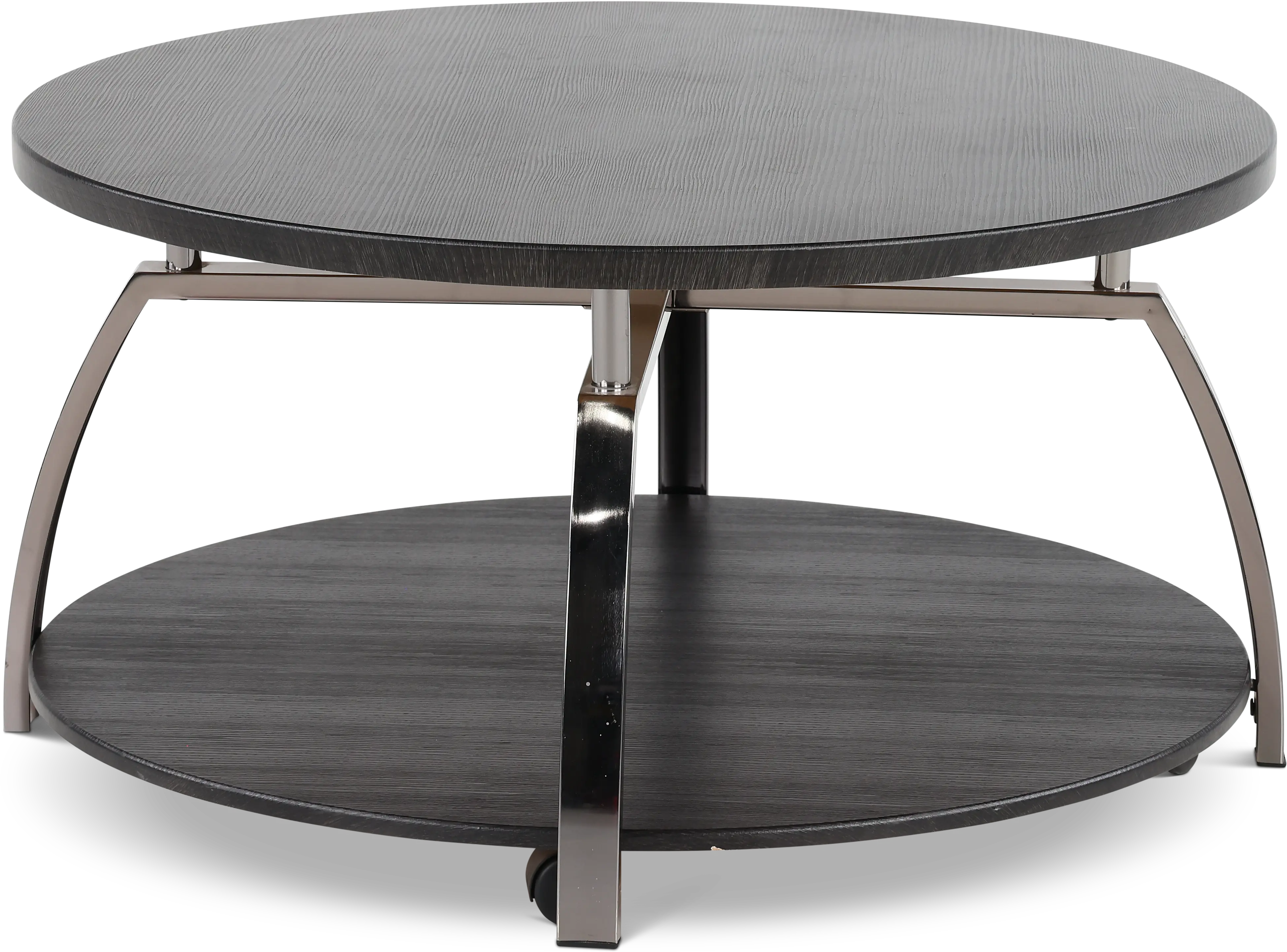 Coham Contemporary Black Coffee Table-4