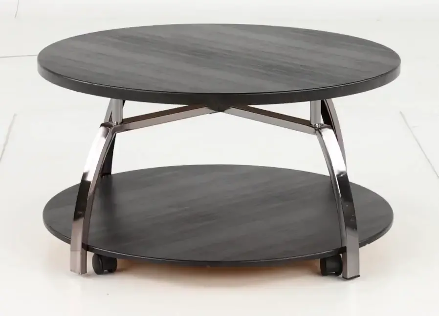 Coham Contemporary Black Coffee Table-9