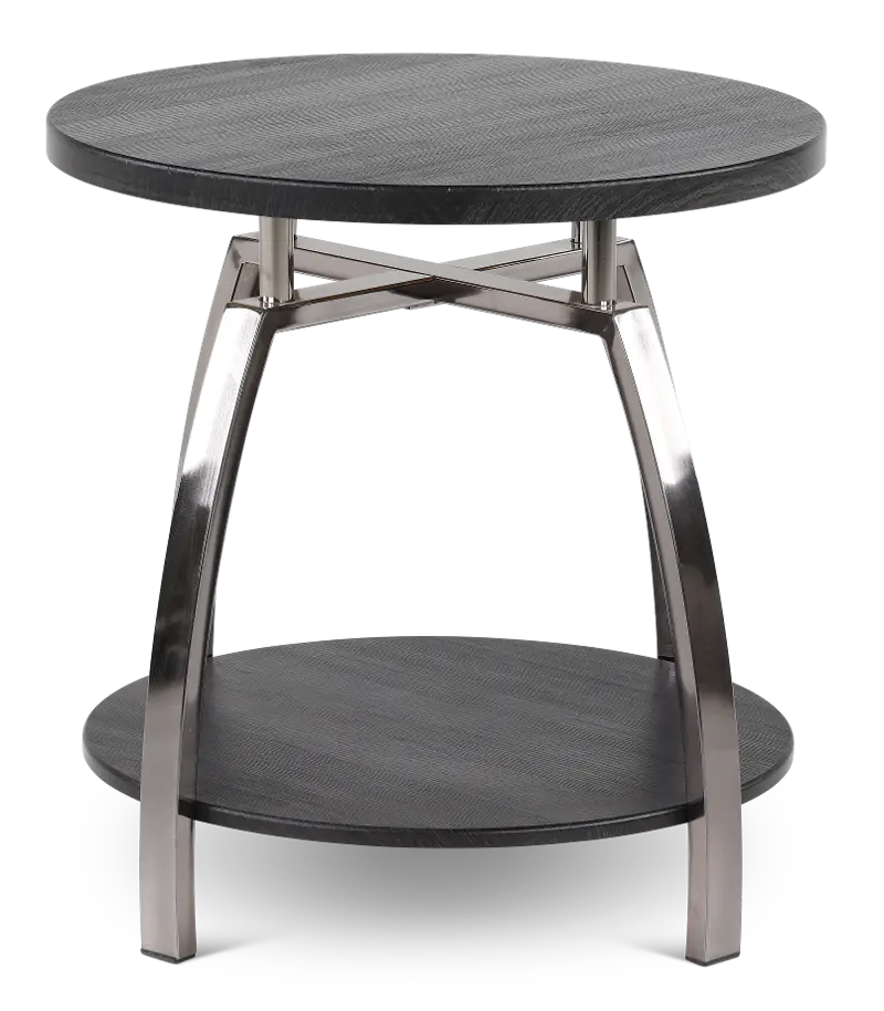 Coham Black End Table
