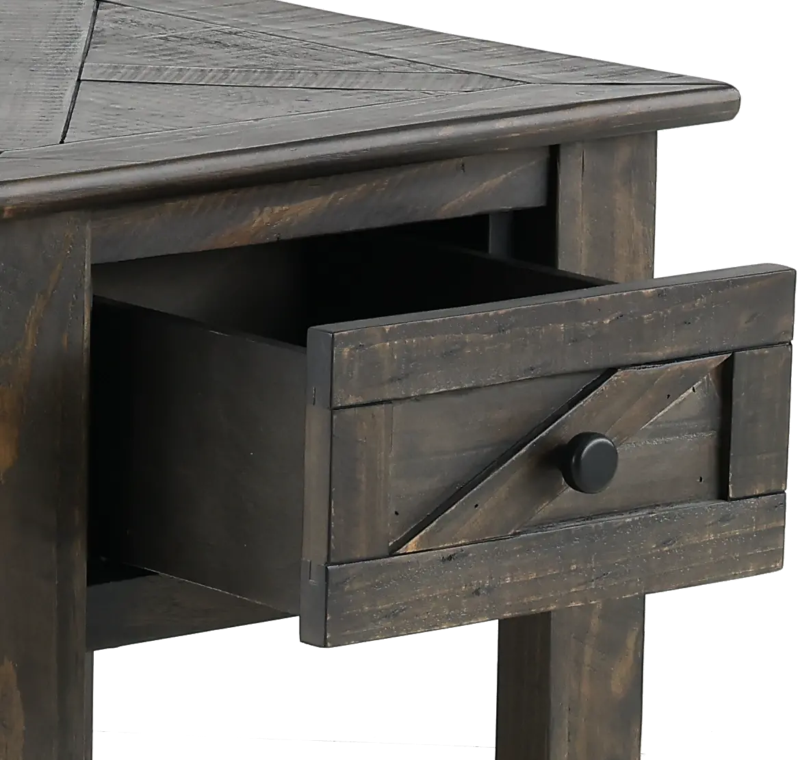 Garrett Black End Table-5