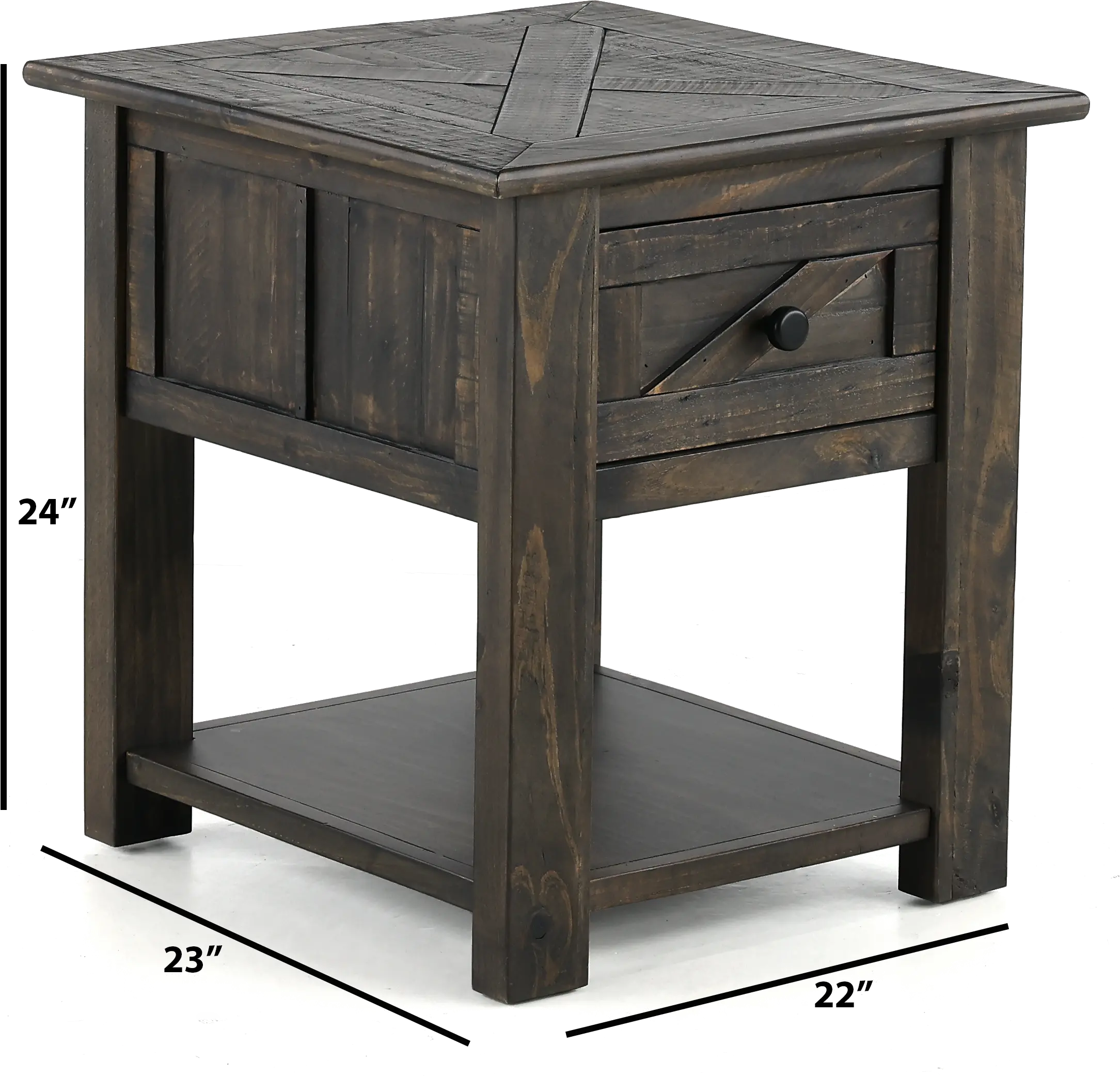 Garrett Black End Table-3