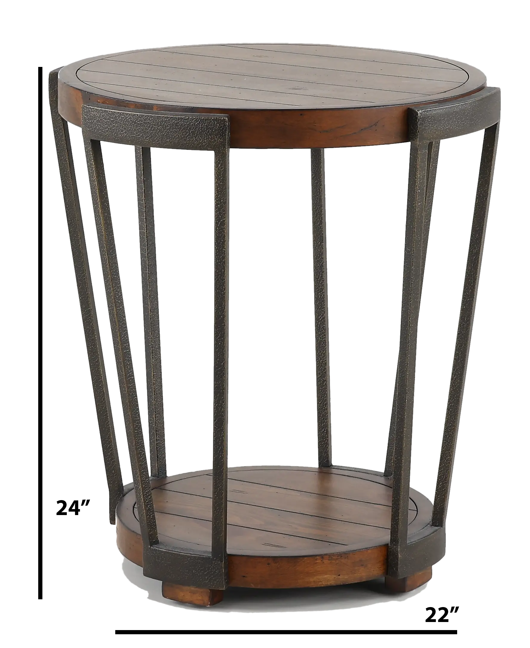 Yukon Brown End Table-3