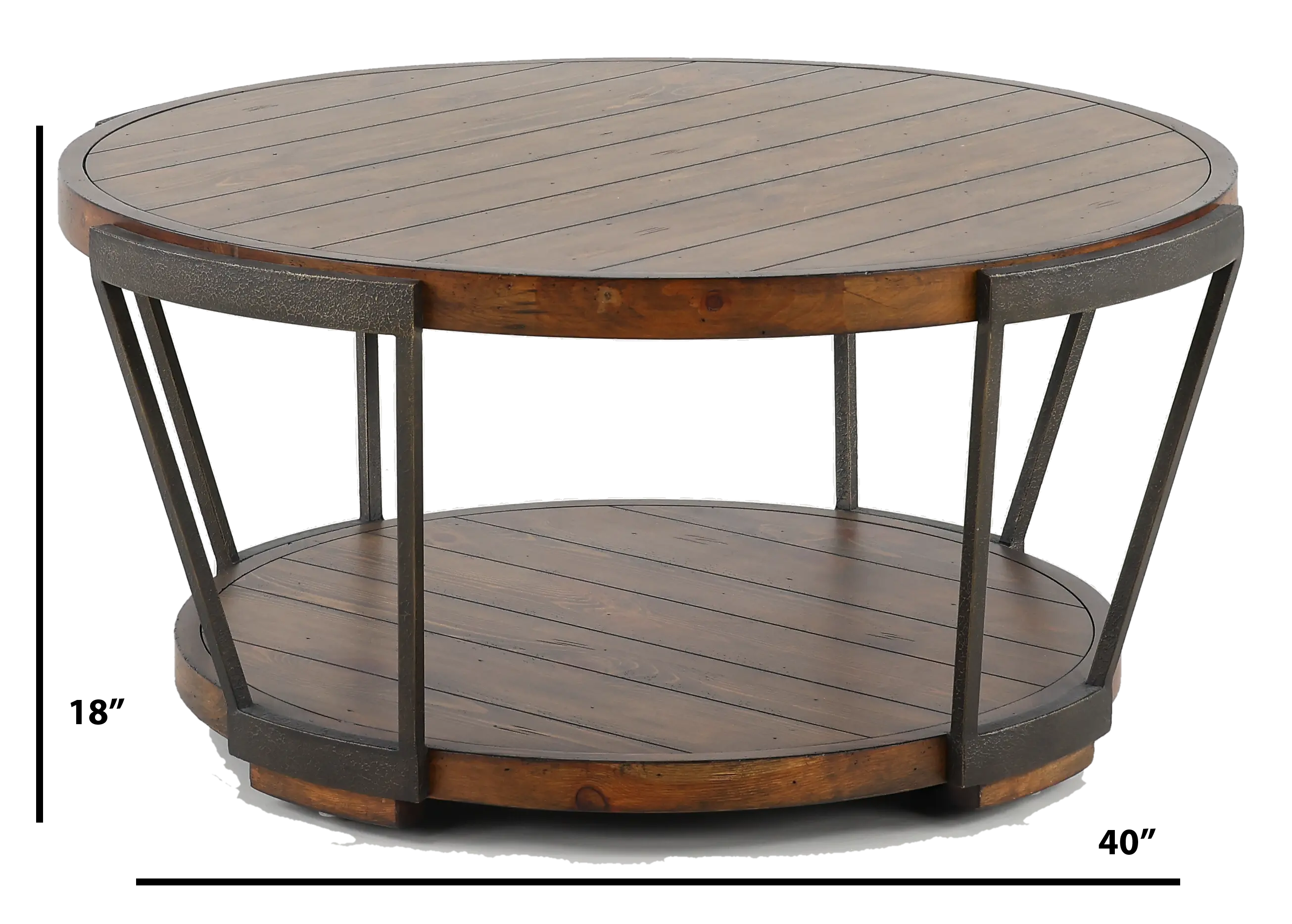 Yukon Brown Coffee Table-3