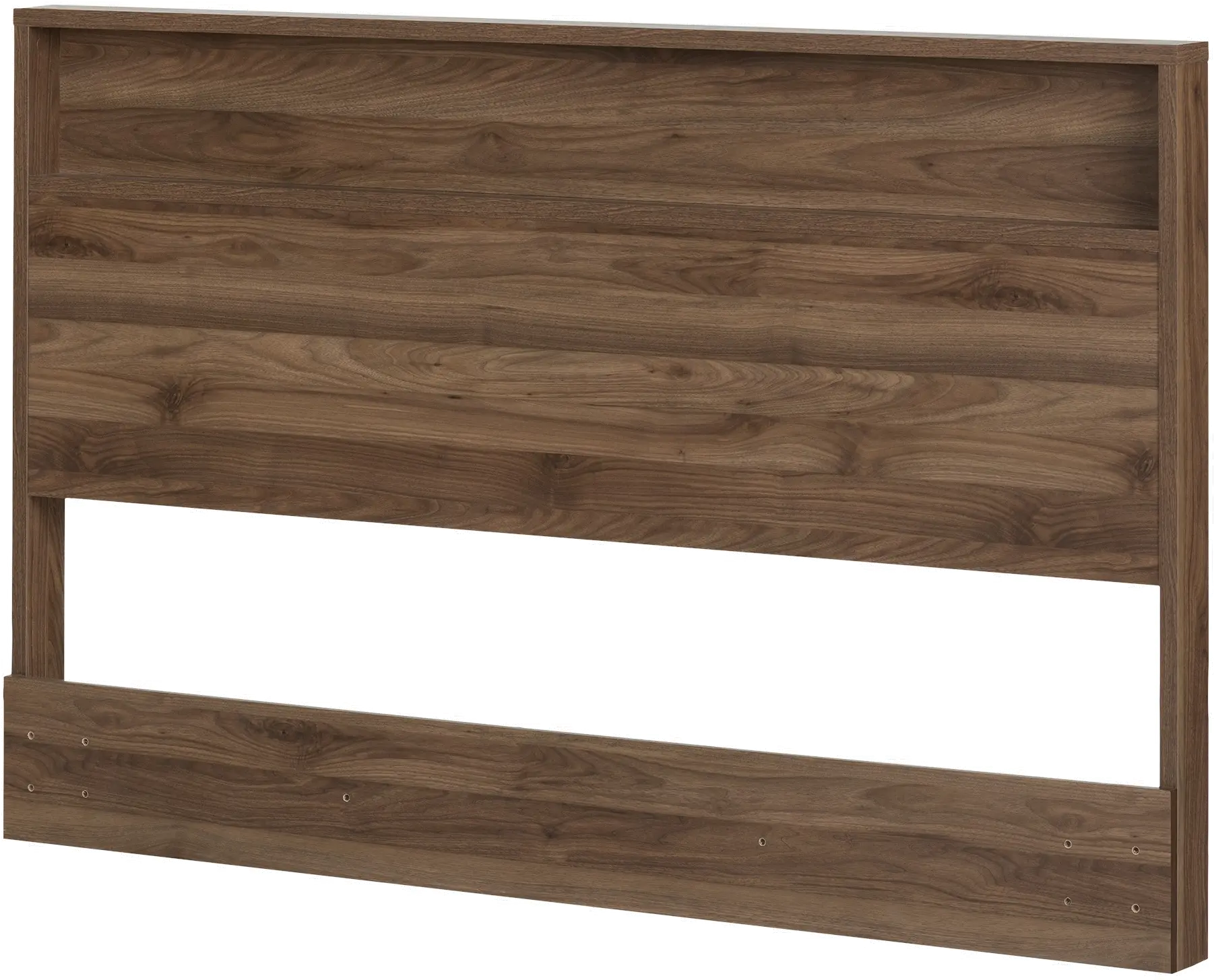 11280 Holland Modern Farmhouse Walnut Full/Queen Headboard - South Shore-1