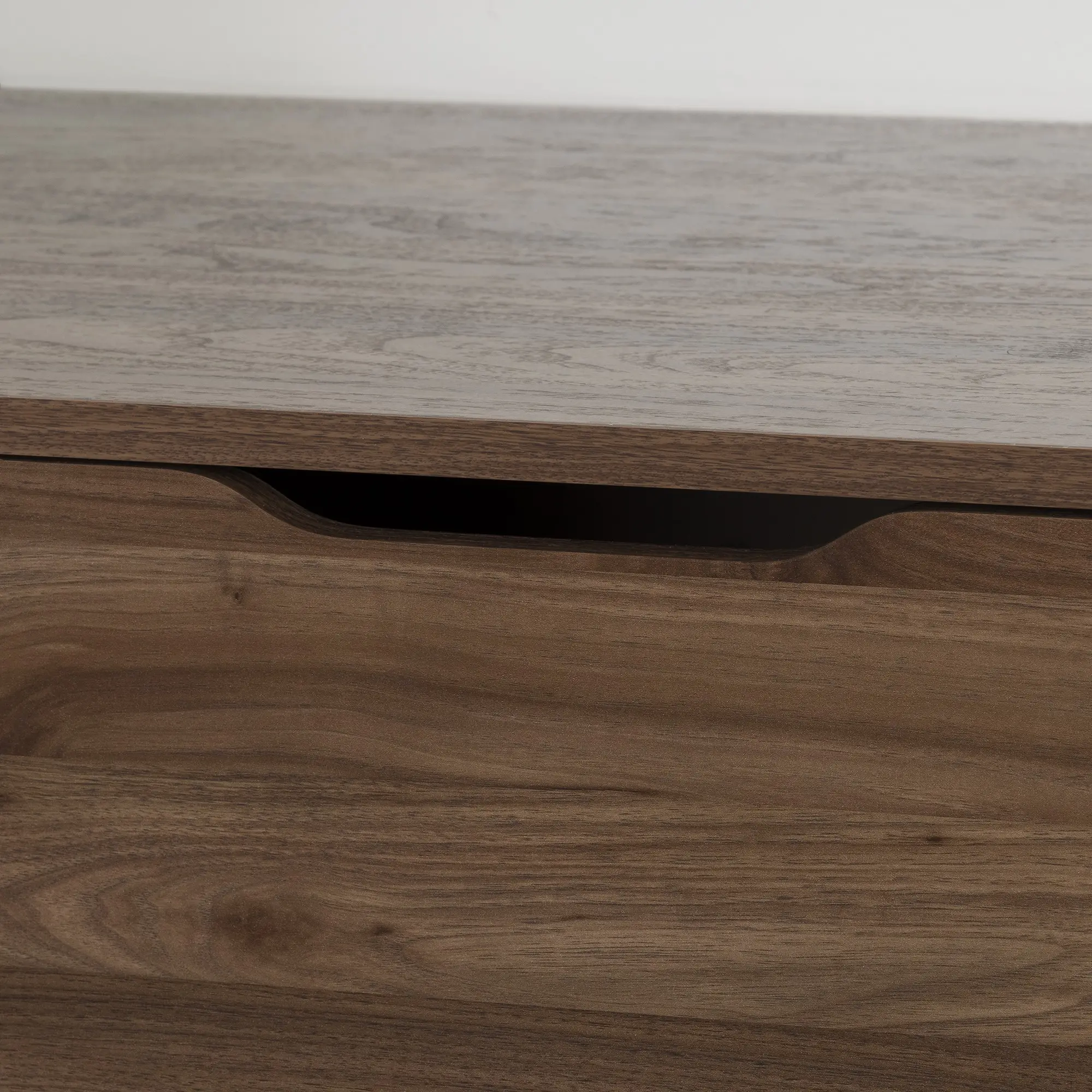 11284 Modern Farmhouse Walnut Nightstand - South Shore-3