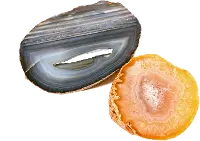 Assorted Thick Agate Small Slab