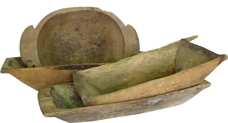 Assorted Turkish Wooden Dough Bowl