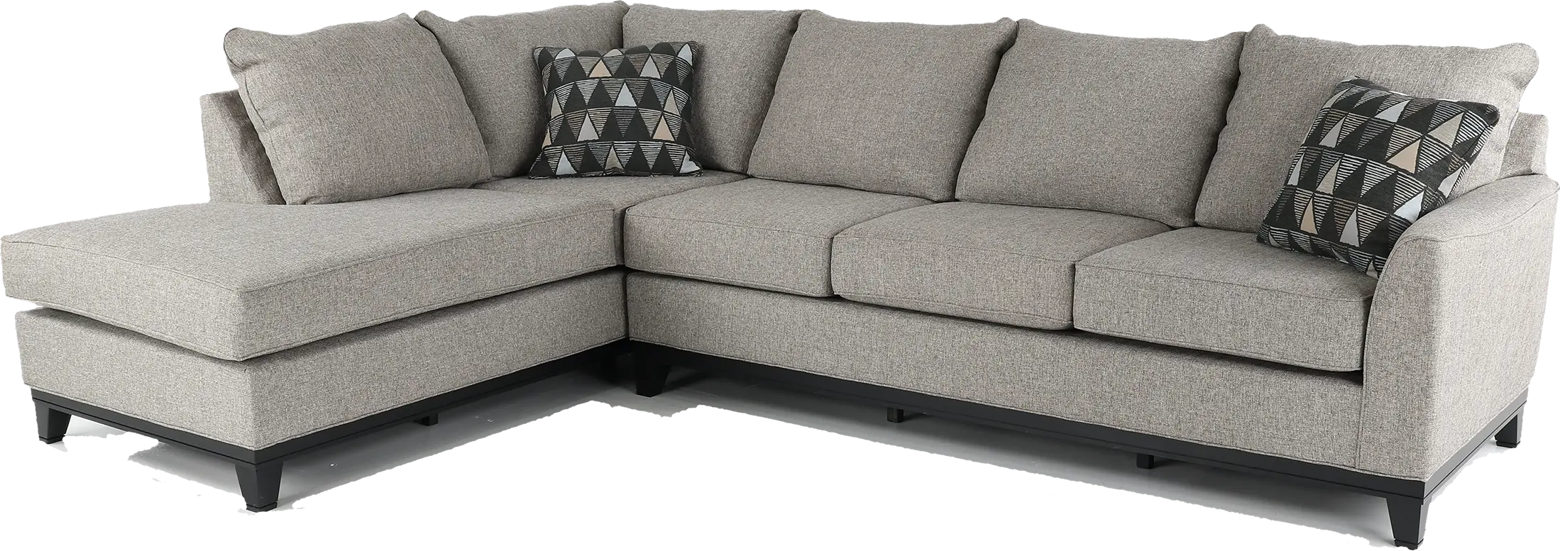 2PC/EMERSN/SLATE/OP2 Emerson Gray 2 Piece Sectional-3