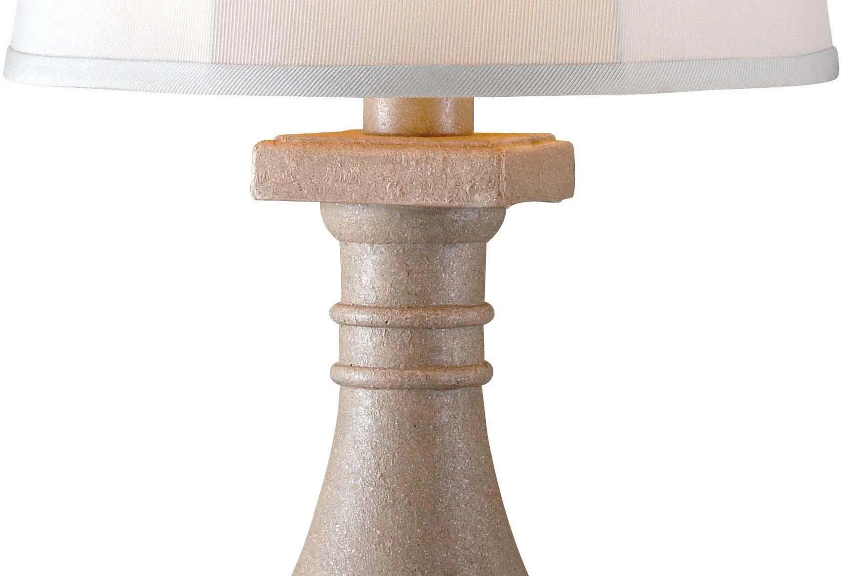 Neutral Outdoor Table Lamp - Coquina-1
