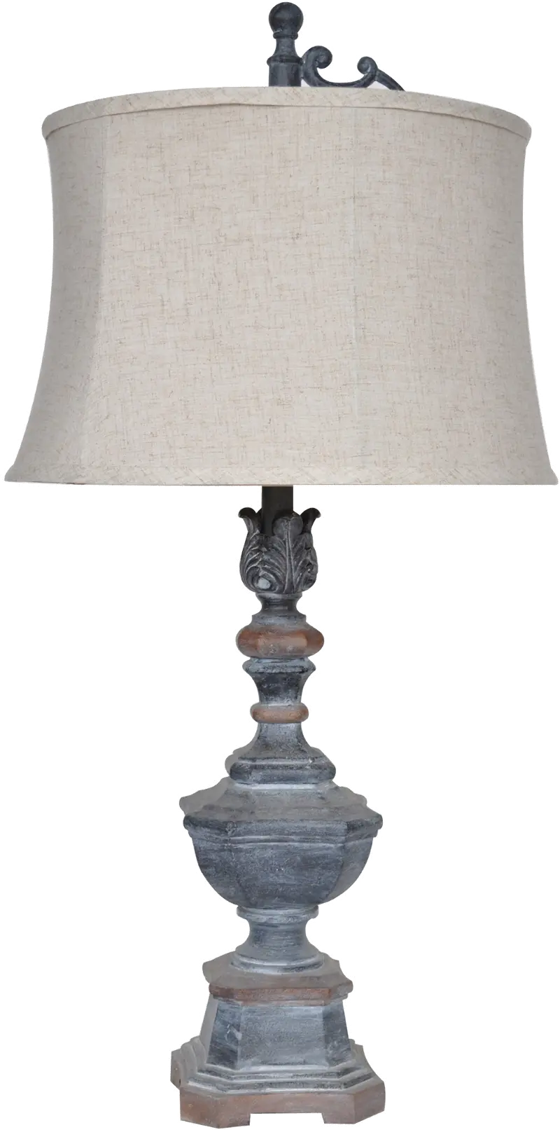 Resin Antique Iron Weather Vane Table Lamp