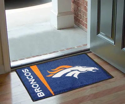 8229 2 x 3 X-Small Denver Broncos Starter Rug-1
