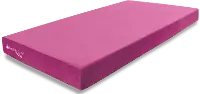 AF-HCKP-070TW Health Care 4 Kids Pink Memory Foam Twin Mattress and Pillow