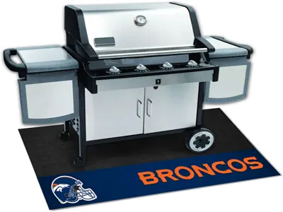 12183 2 x 4 X-Small Denver Broncos Grill Mat-1
