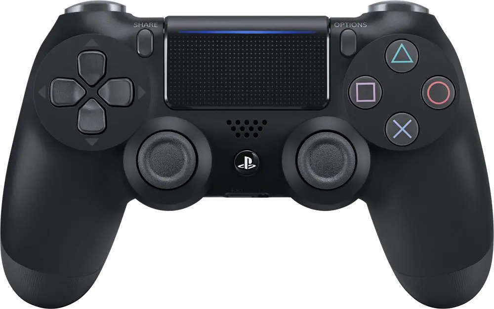 PS4/DUALSHCK-4-BLACK PS4 Controller Wireless DualShock 4 - Jet Black-1