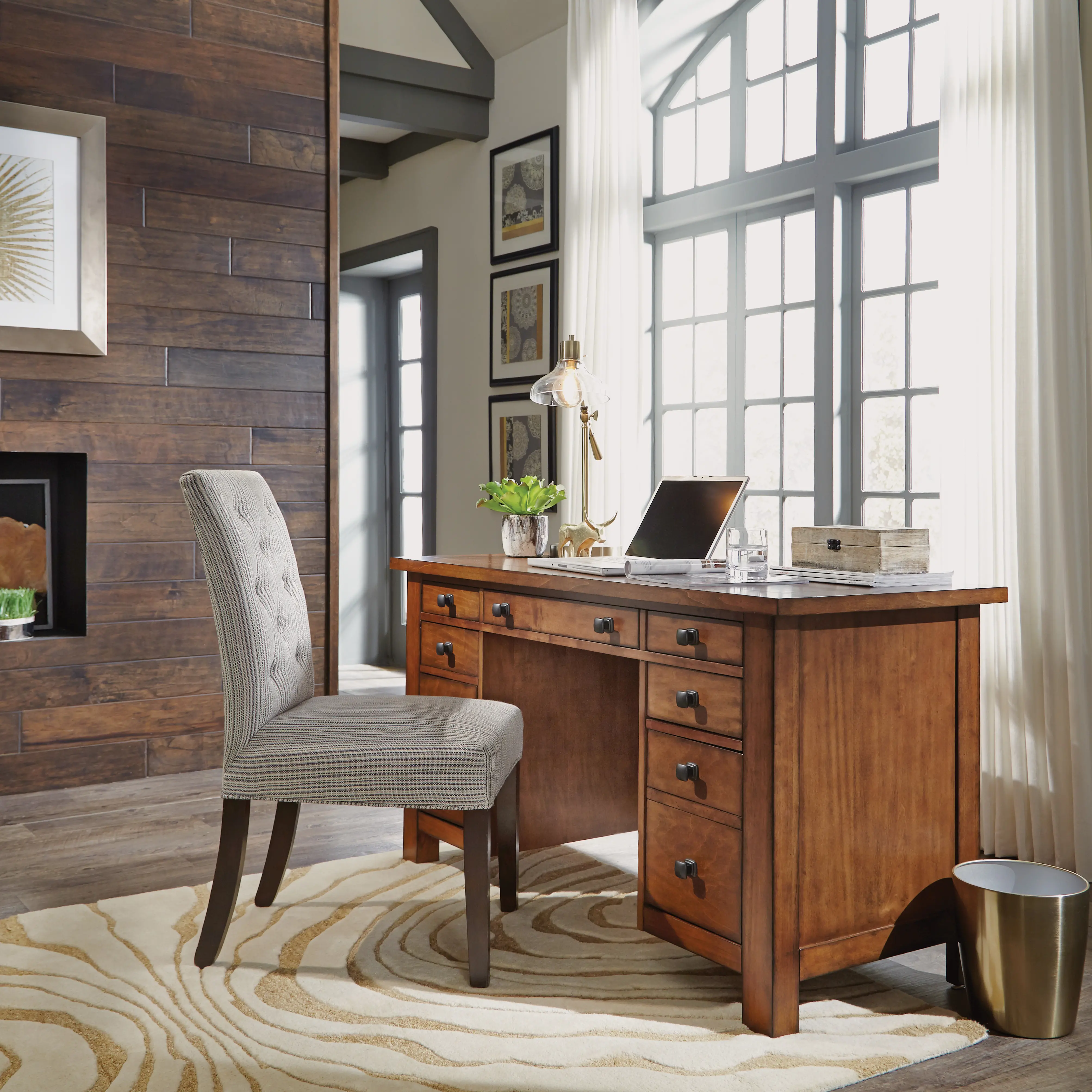 5412-18 Executive Pedestal Desk - Tahoe-3
