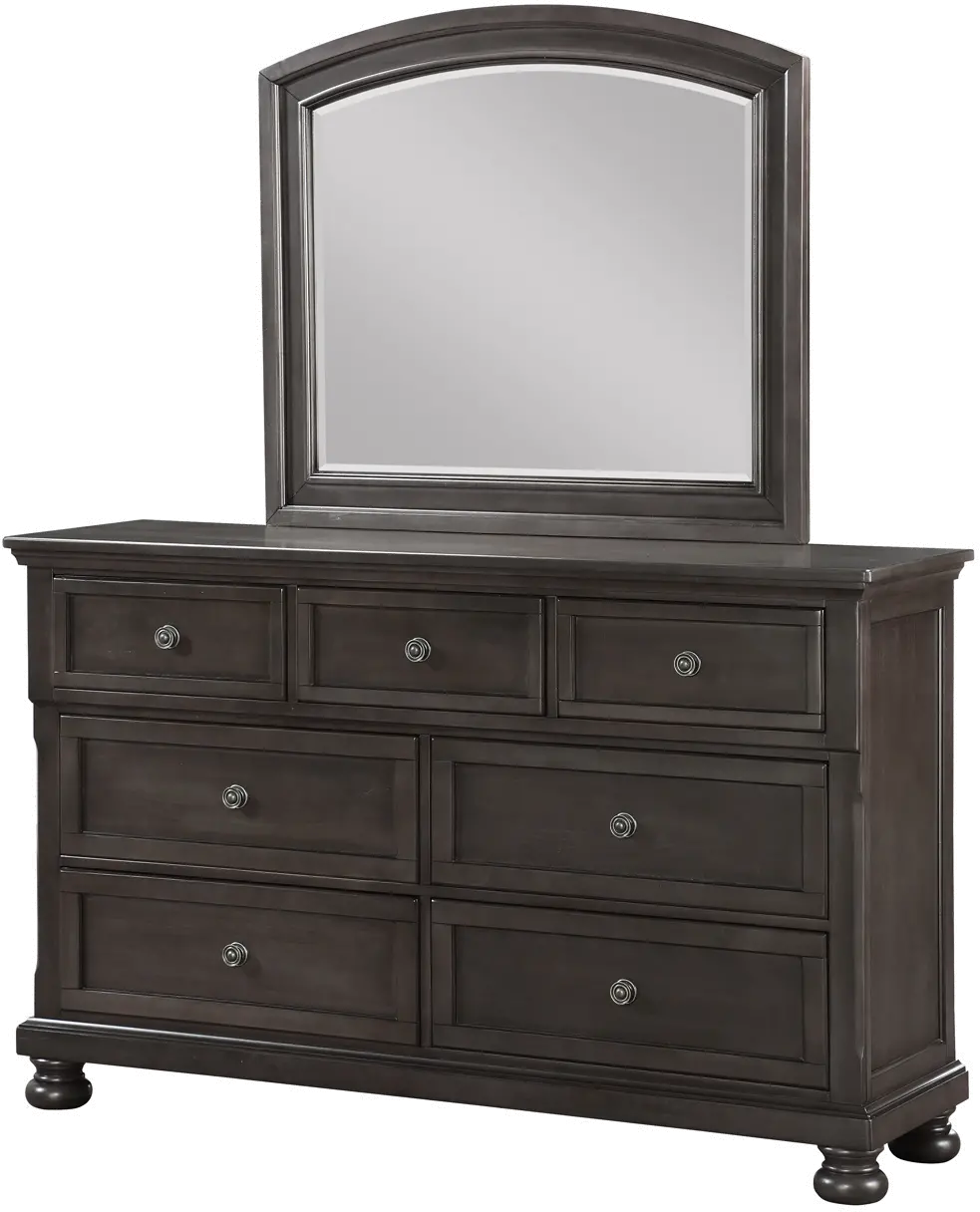 stella grey dresser Stella Avalon Gray 7-Drawer Dresser