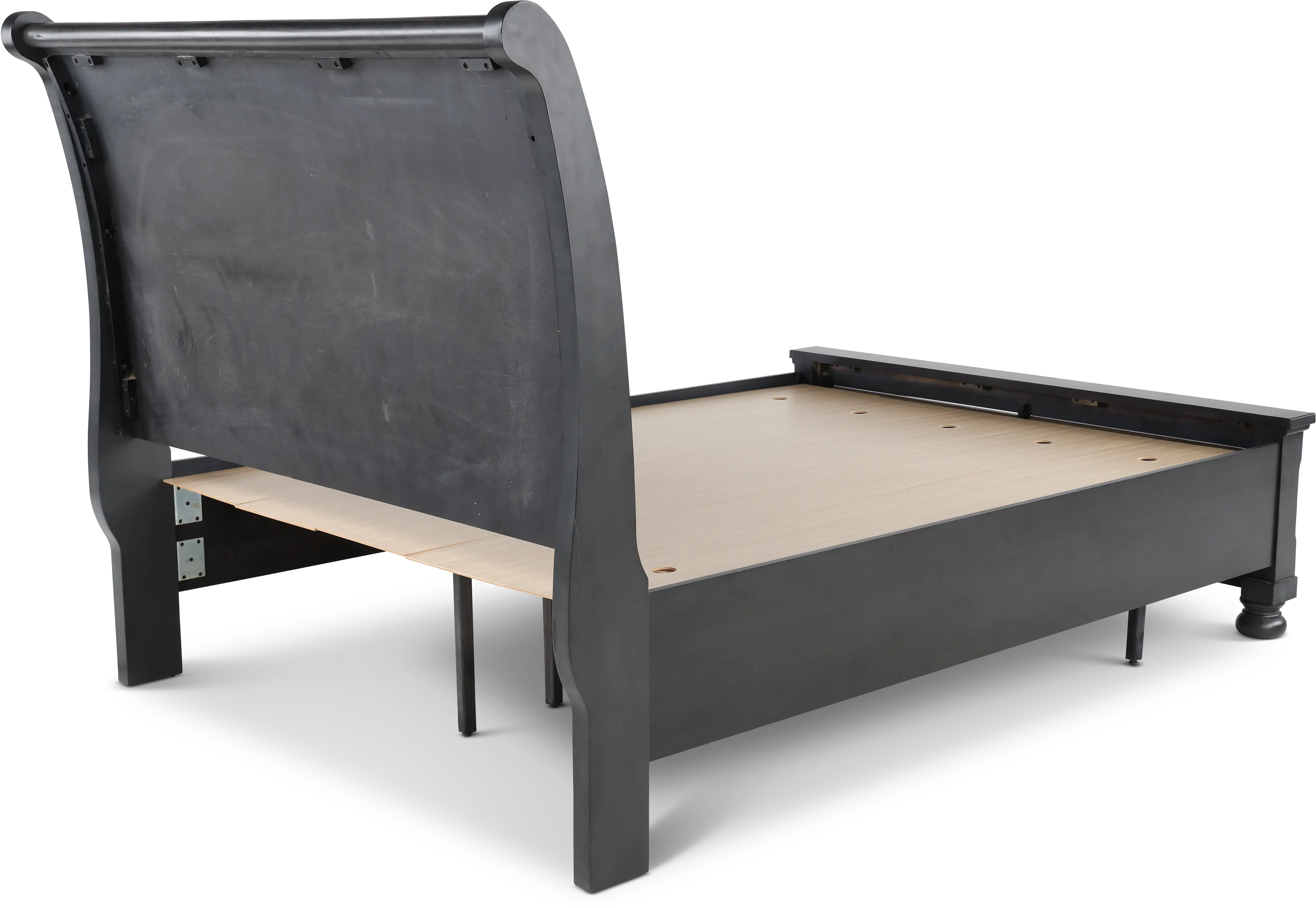 Stella Gray Queen Storage Bed-7