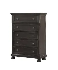 Stella Avalon Gray 5-Drawer Chest