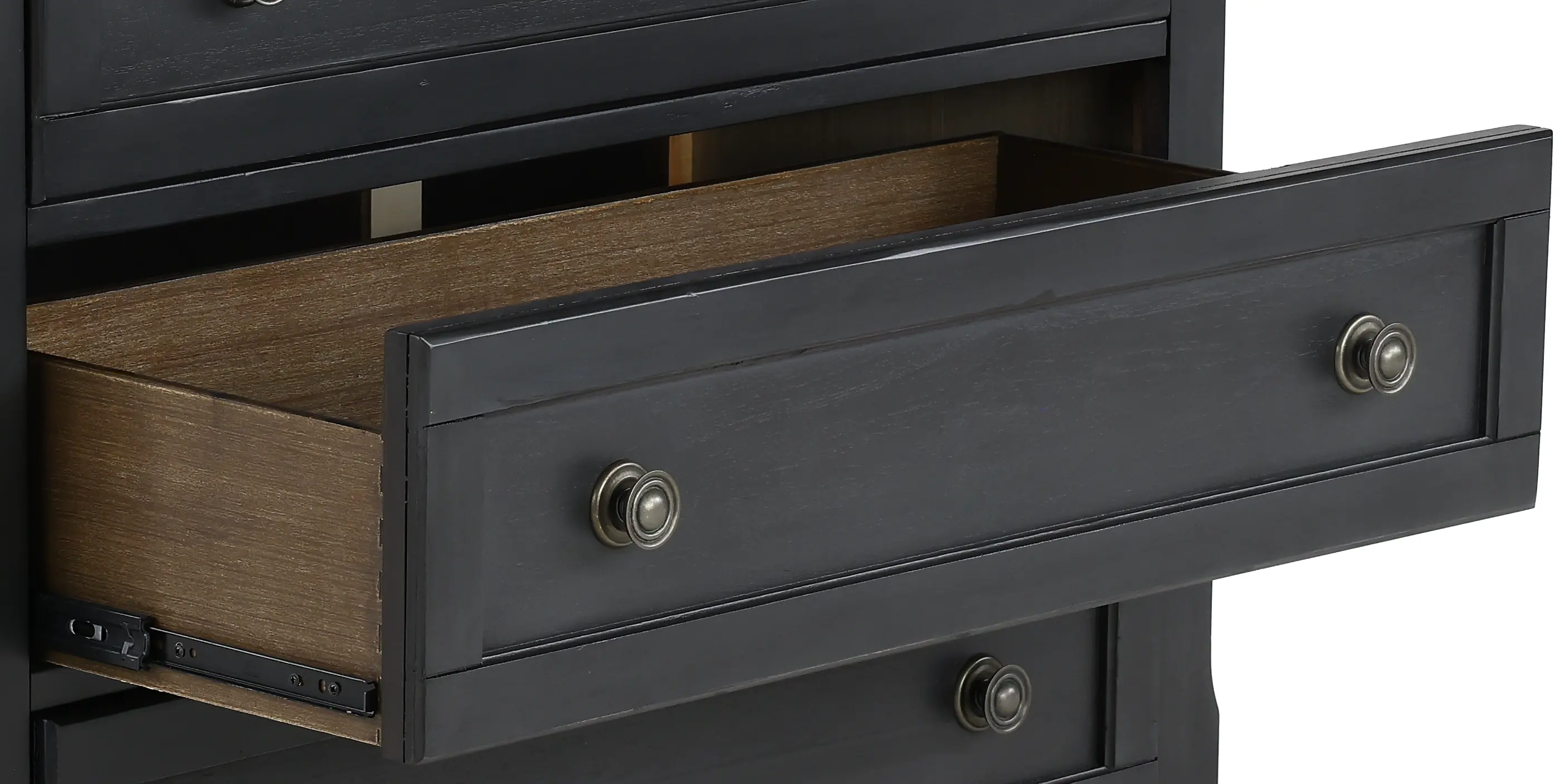 Stella Avalon Gray 5-Drawer Chest-2