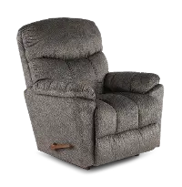 10-766/B153853 Morrison Silver Manual Reclina Rocker Recliner