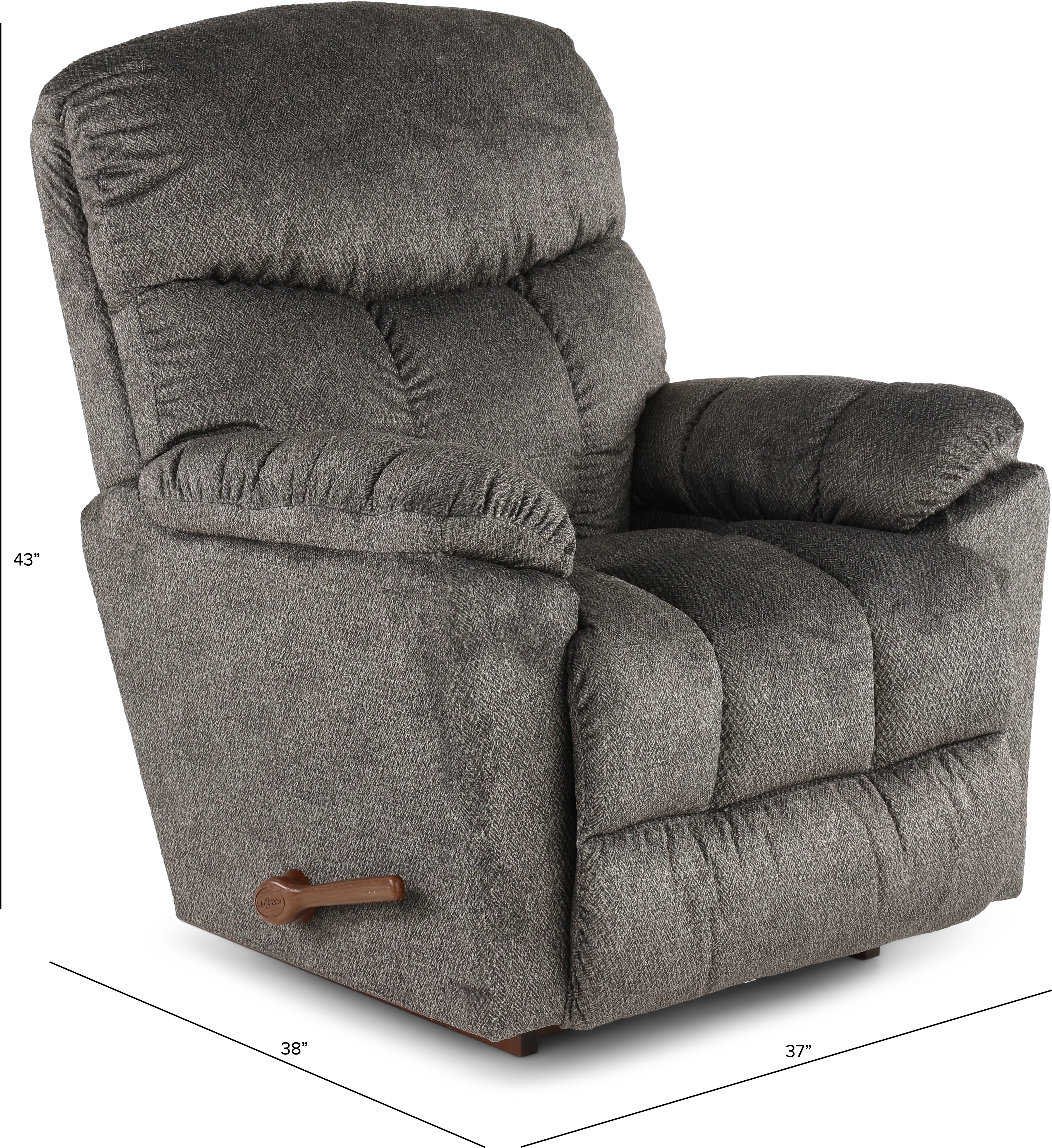 10-766/B153853 Morrison Silver Manual Reclina Rocker Recliner-3