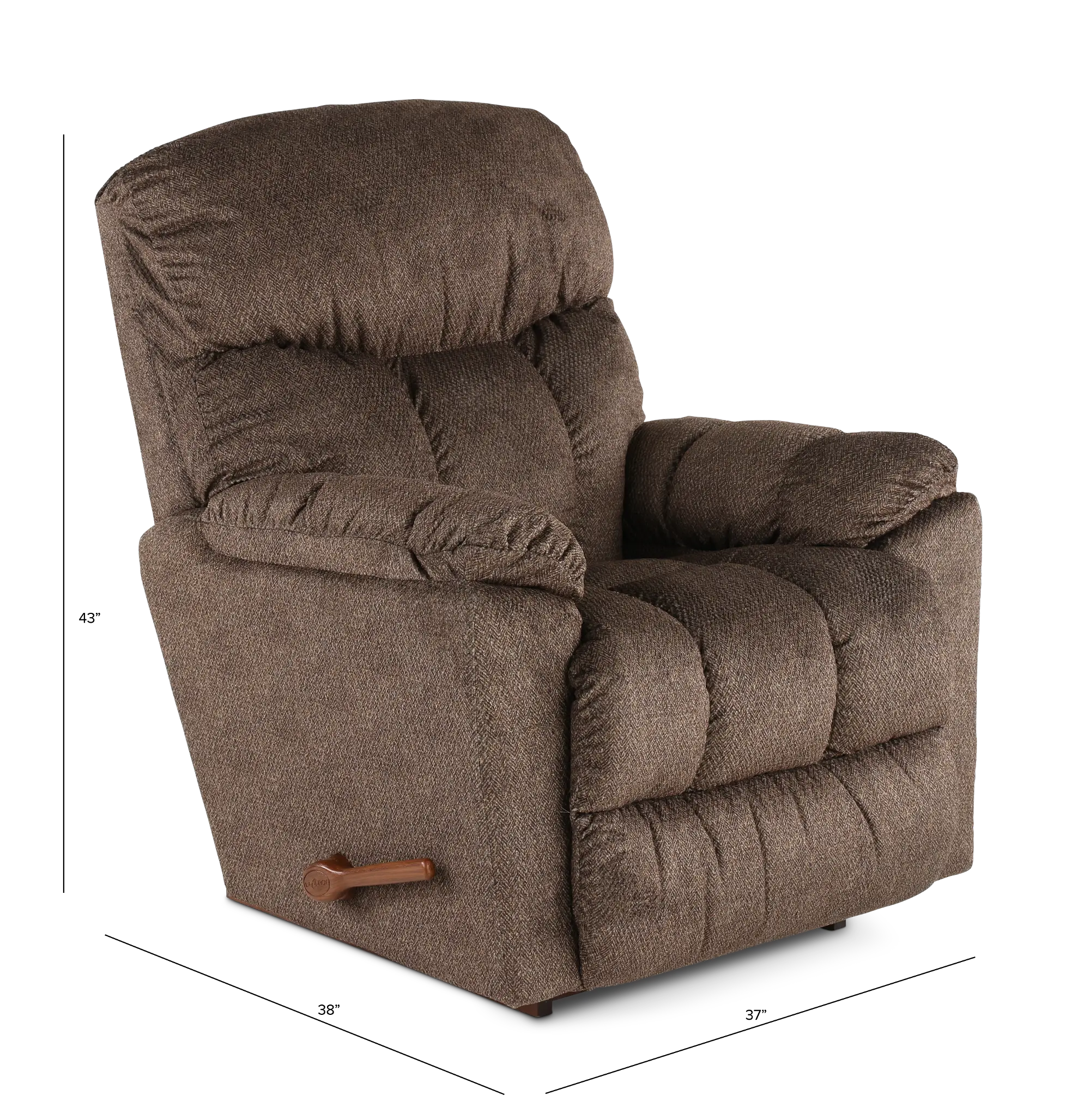 Morrison Brown Manual Reclina Rocker Recliner | RC Willey