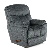 10-766/B153885 Morrison Blue Manual Reclina Rocker Recliner
