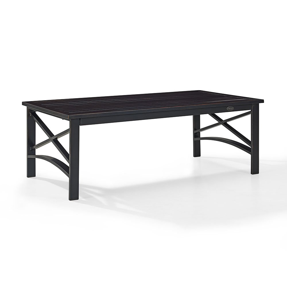 Kaplan Black Patio Coffee Table