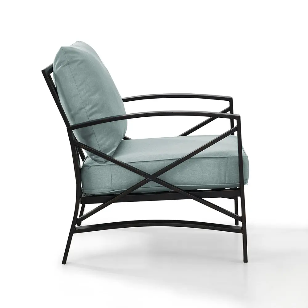KO60007BZ-MI Kaplan Blue Patio Armchair-4